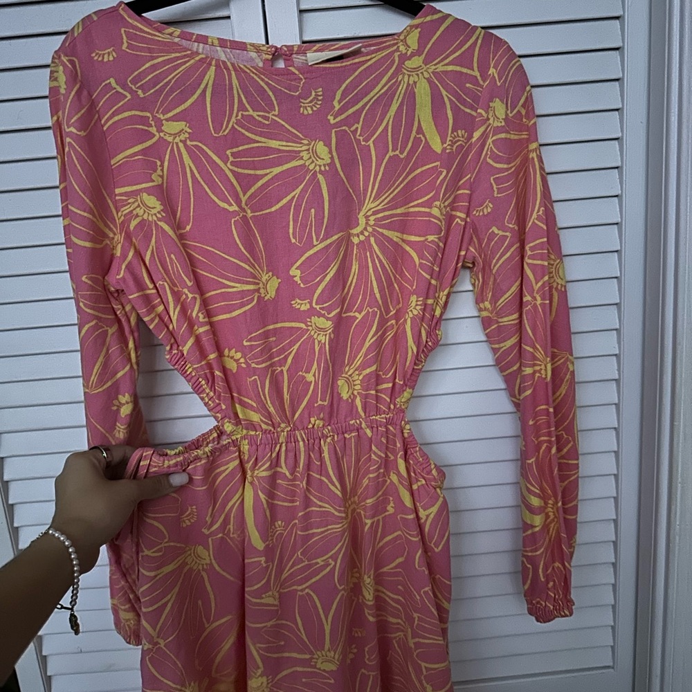 Target dress with side cutouts